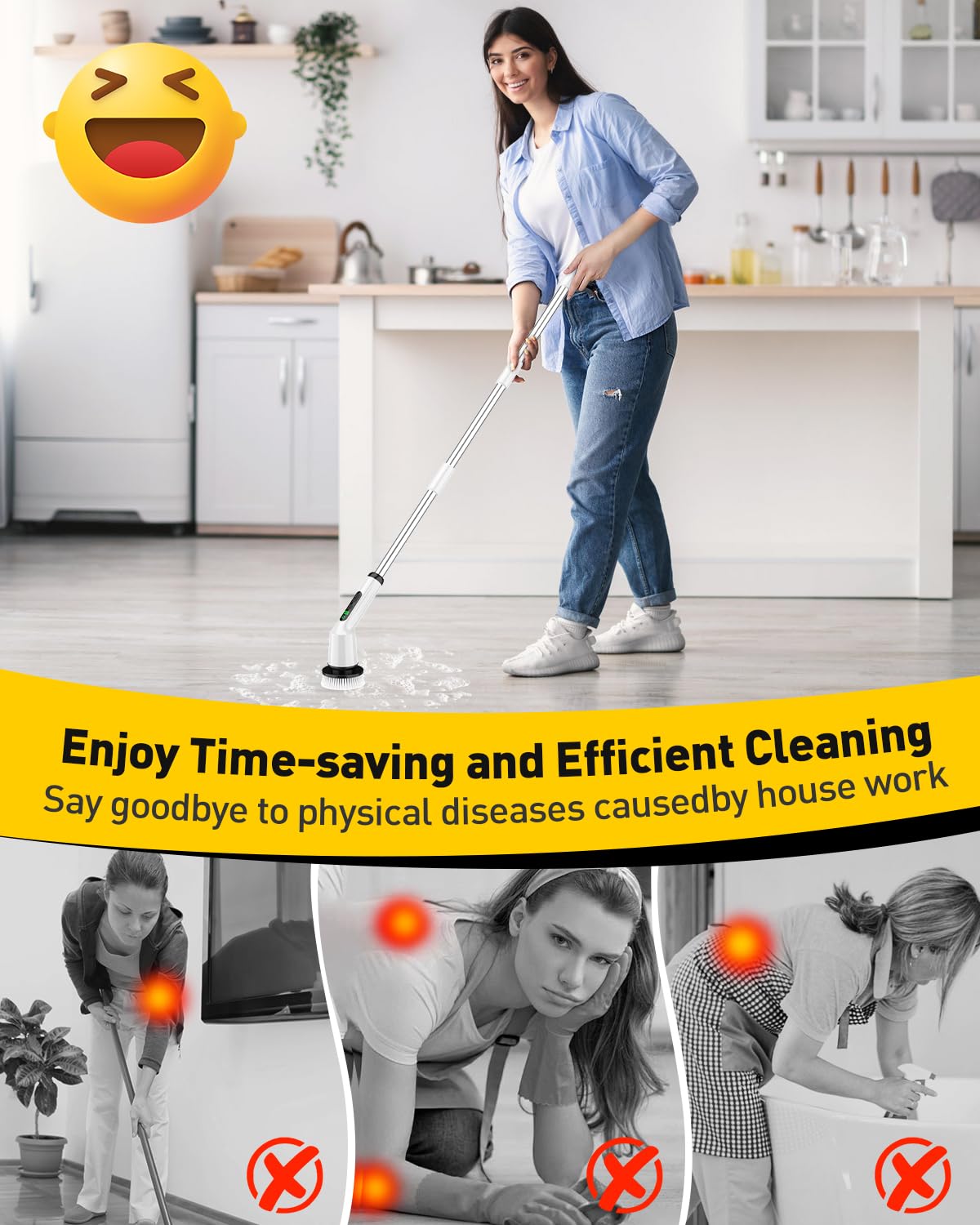 EasyReach Spin Scrub Brush